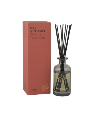 Difuzor esenta parfumata cu betisoare, 150 ml, Cloves & Cinnamon, Classic - MAX BENJAMIN